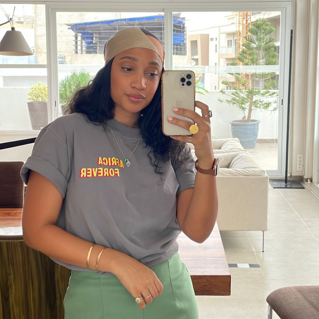 Africa Forever Tee - Grey