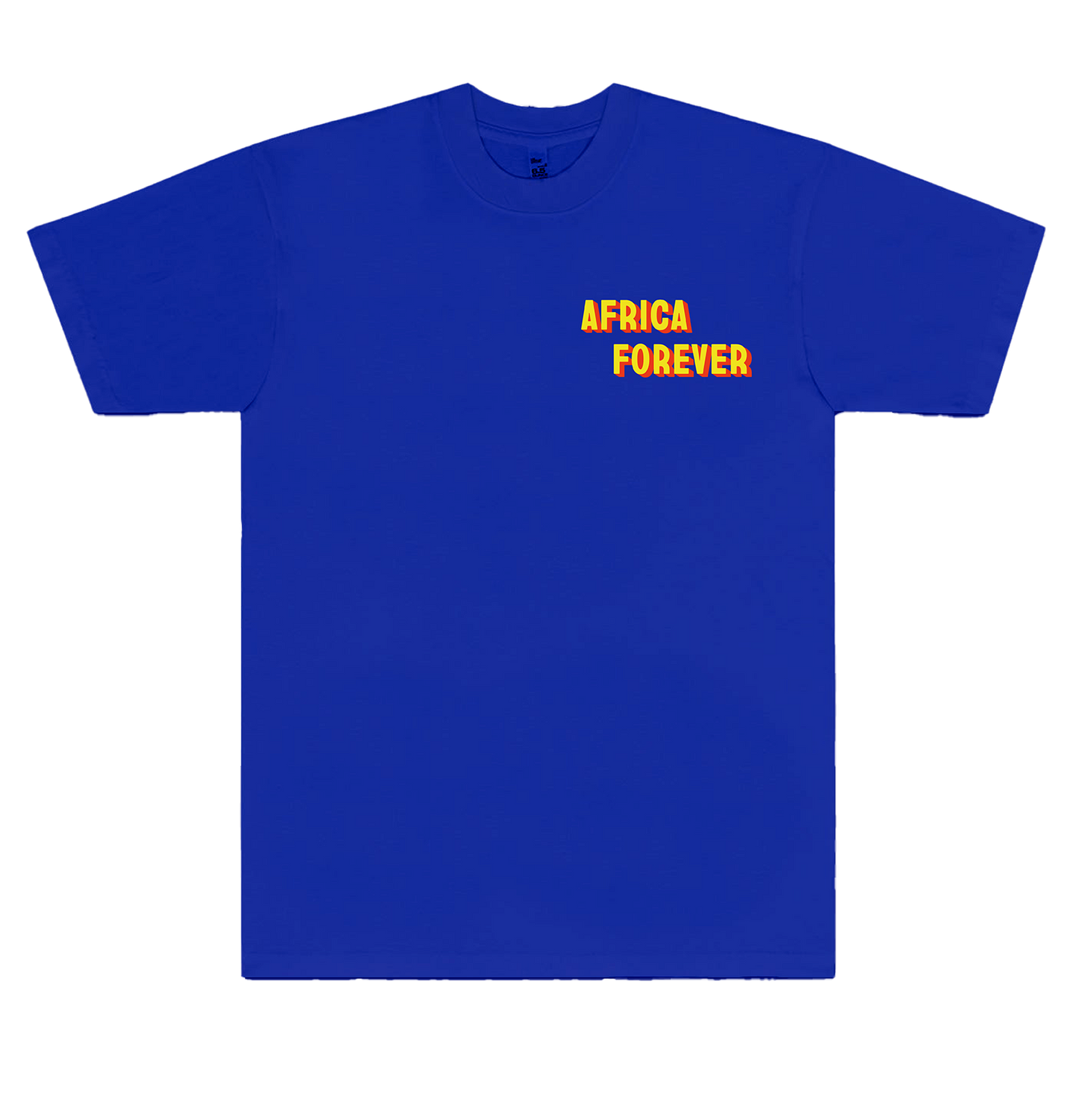 Africa Forever Tee - Cobalt