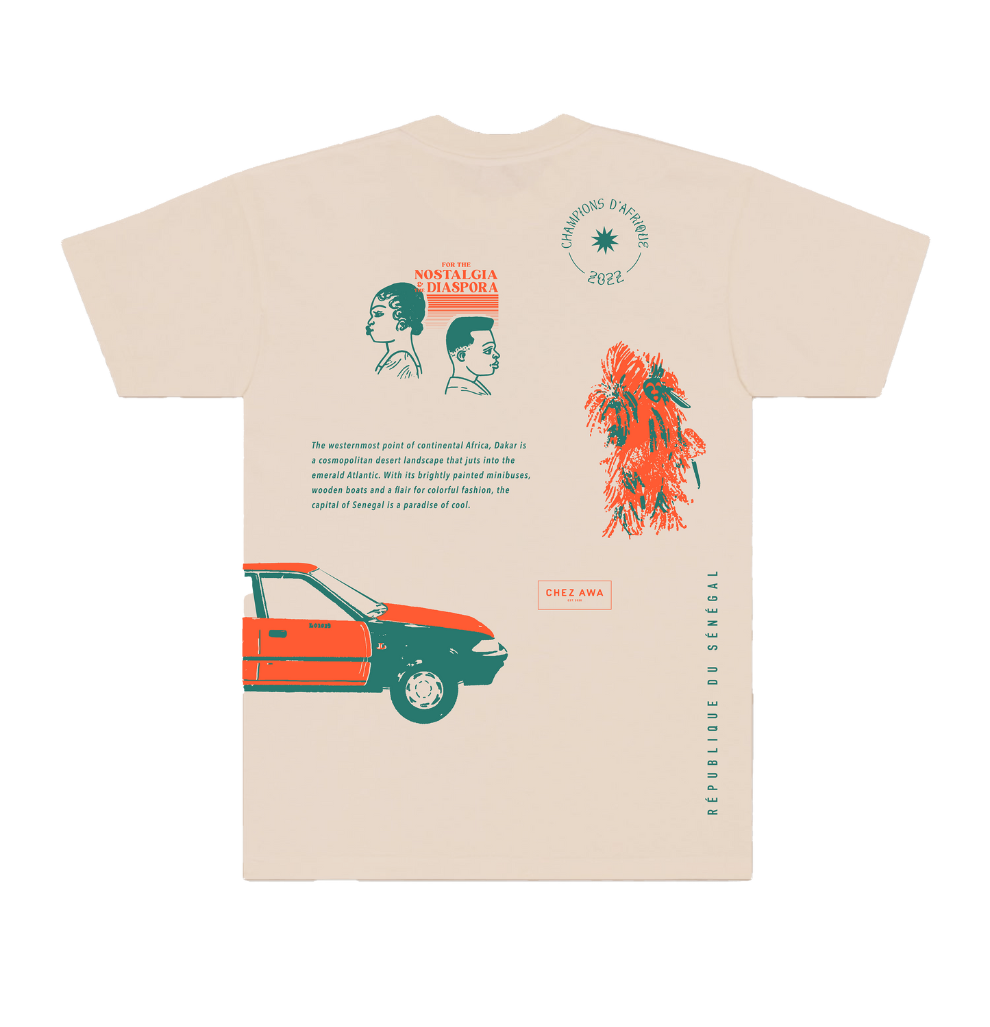 Dakar Tee - Beige