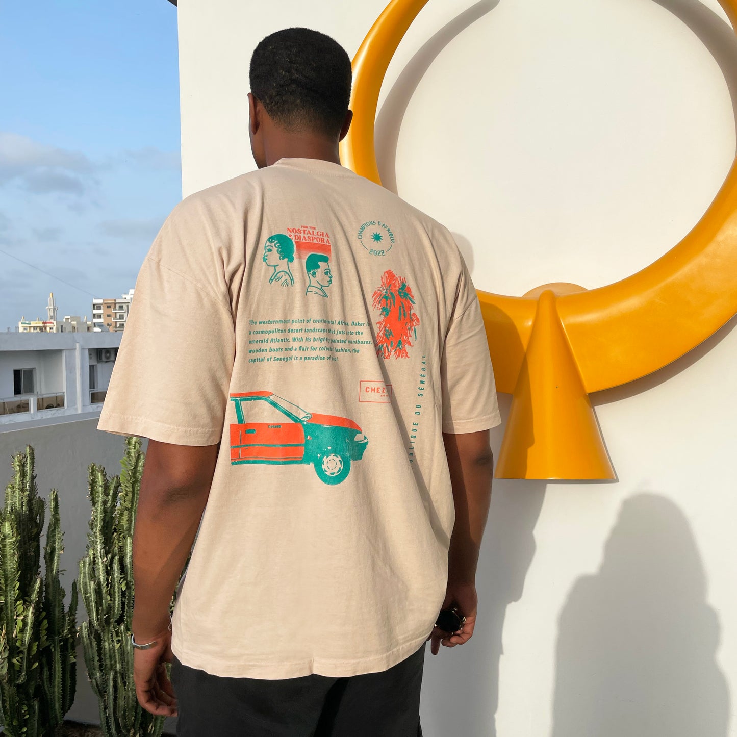 Dakar Tee - Beige